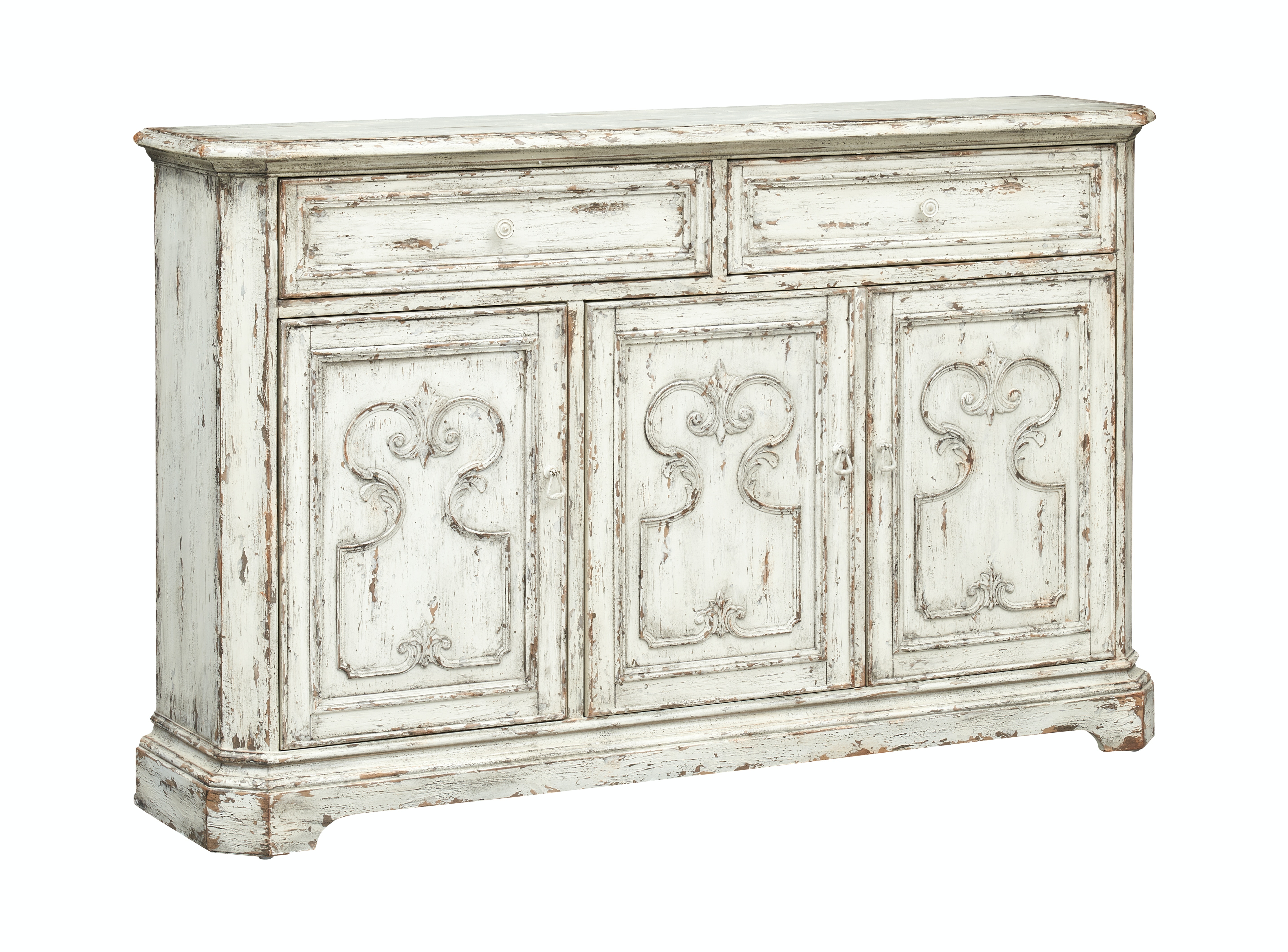 White wood credenza discount